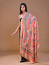 Women's Kalamkari Printed Outlined Wool Shawl